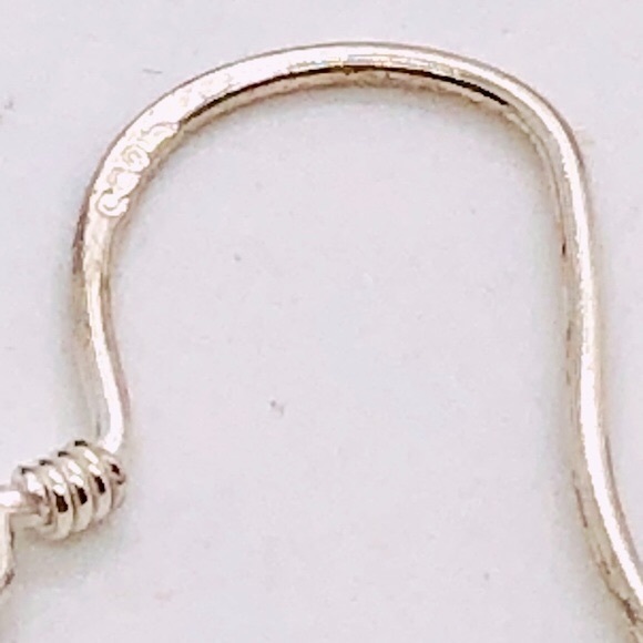 Vintage Cloisonné 925 Earrings & Bangle Bracelet Stack - Picture 9 of 11